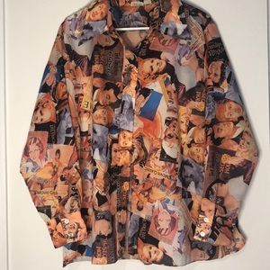 Old Hollywood stars Button Down